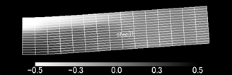 Result of FEM bending simulation of proposed constitutive equation of porous metal